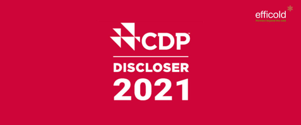 CDP recognises Efficold for its commitment to environmental transparency 1