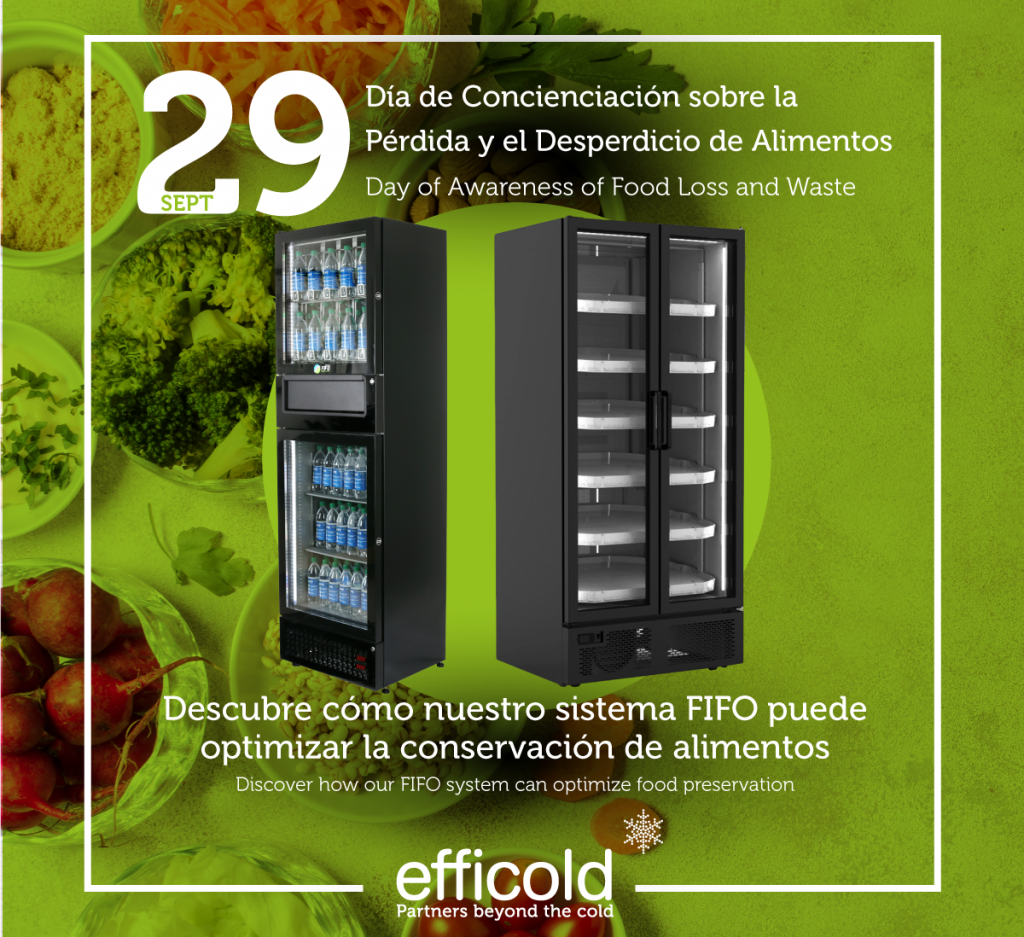 Sistema de rotación FIFO: La solución de Efficold para combatir el desperdicio de alimentos - Efficold